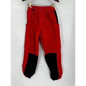 Moonstone High Performance Rain Snow Pants Gore-Tex Women's‎ Sz Medium Red/Black
